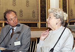 Stephan Mösch und KS Christa Ludwig © Wiener Staatsoper/Michael Pöhn